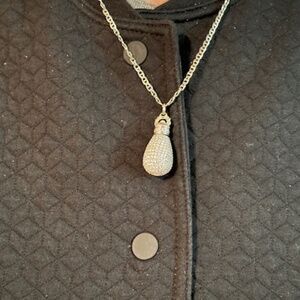 Crystal Pendant with Chain